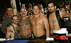  Johnny, Tony, Brad, Clecio, and Oscar -- bar staff at The Eagle, New York