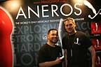 Oscar and John of Aneros, the prostate massager at Leather Market (IML)