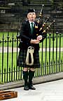 Scotsmen like playing with their pipes