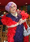 Florida's own Dame Edna at Hamburger Mary's