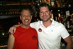 Bartender Randy and Manager Craig at Scandals Saloon, Fort Lauderdale